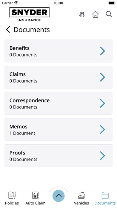 Snyder Insurance Online Screenshot