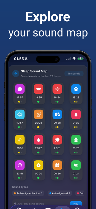 SnoreLess: Recorder & Tracker Screenshot 5 of 8