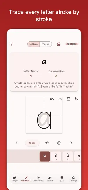Vietnamese Alphabet & Tones screenshot 1