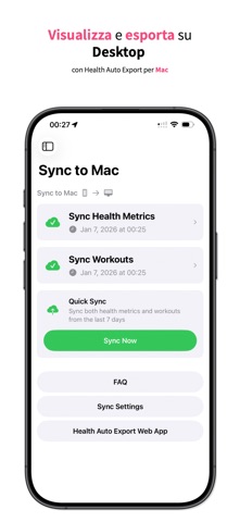 Health Auto Export - JSON+CSV screenshot 4