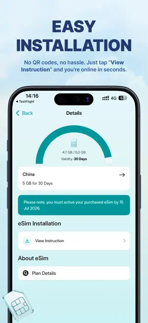 Zapesim: eSIM for Travel screenshot 3
