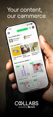 Collabs: Content commerce screenshot 1