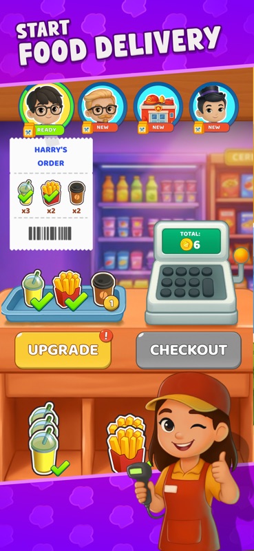 Nom Nom Town: Restaurant Game screenshot 4