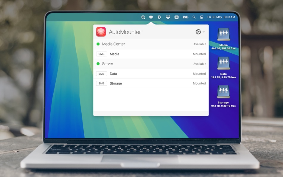#2. AutoMounter (macOS) 由: Pixeleyes Ltd