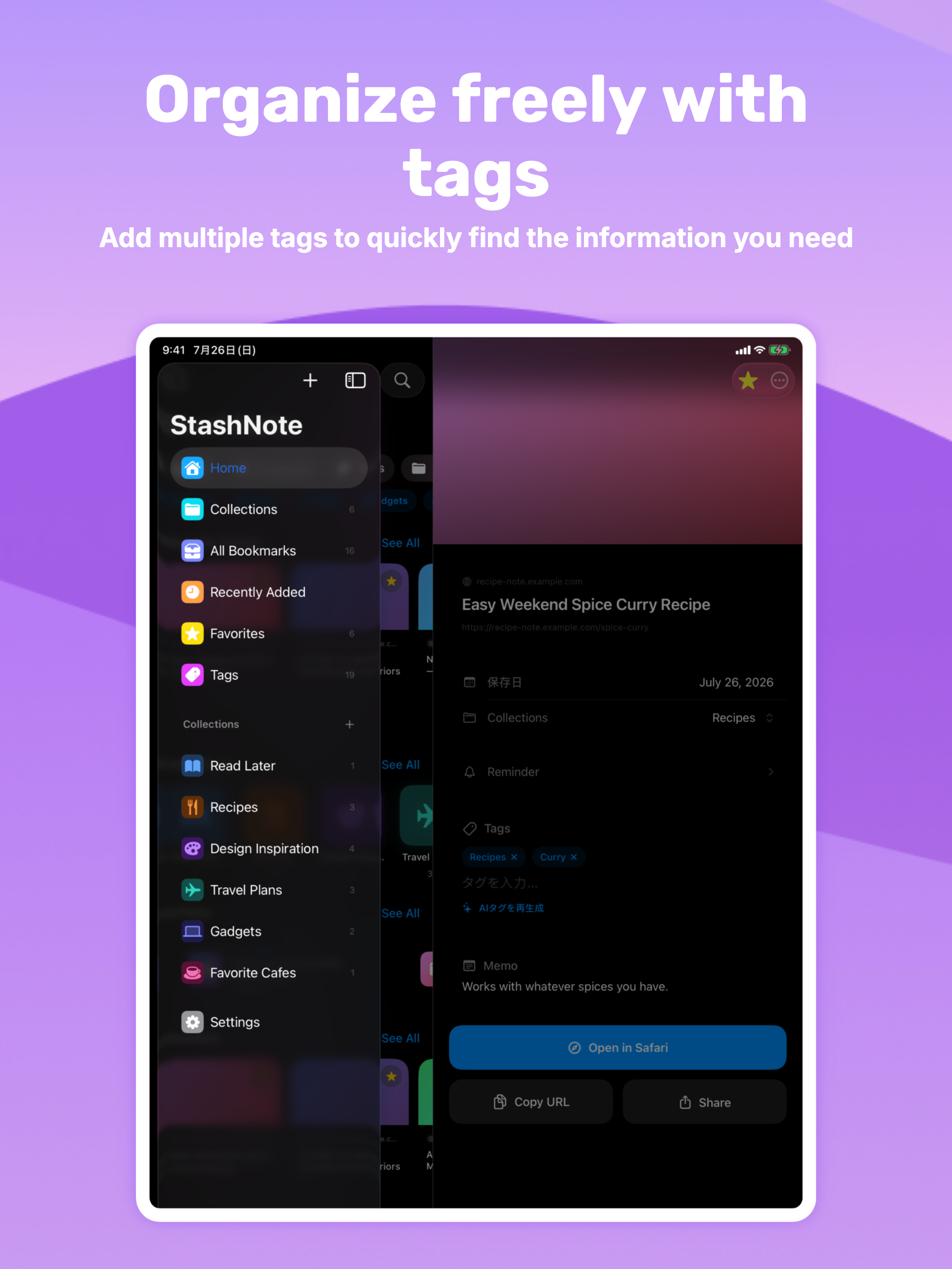 StashNote Bookmarks Read Later screenshot 15