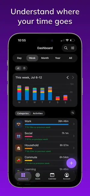 Tivvity: Personal Time Tracker screenshot 1