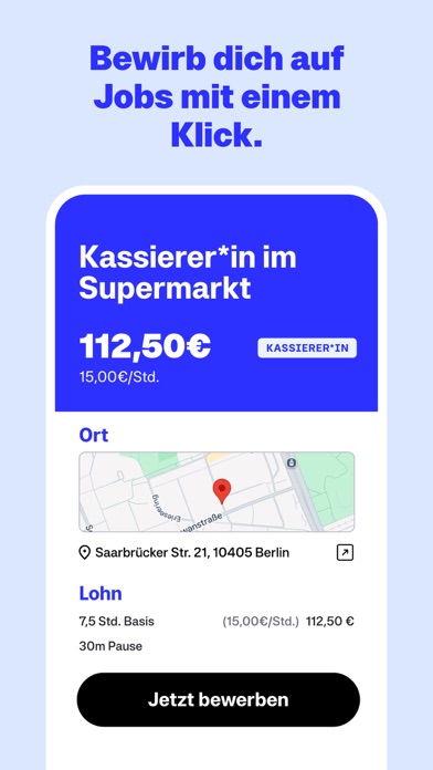 Screenshot #2 pour Zenjob - Flexible Nebenjobs