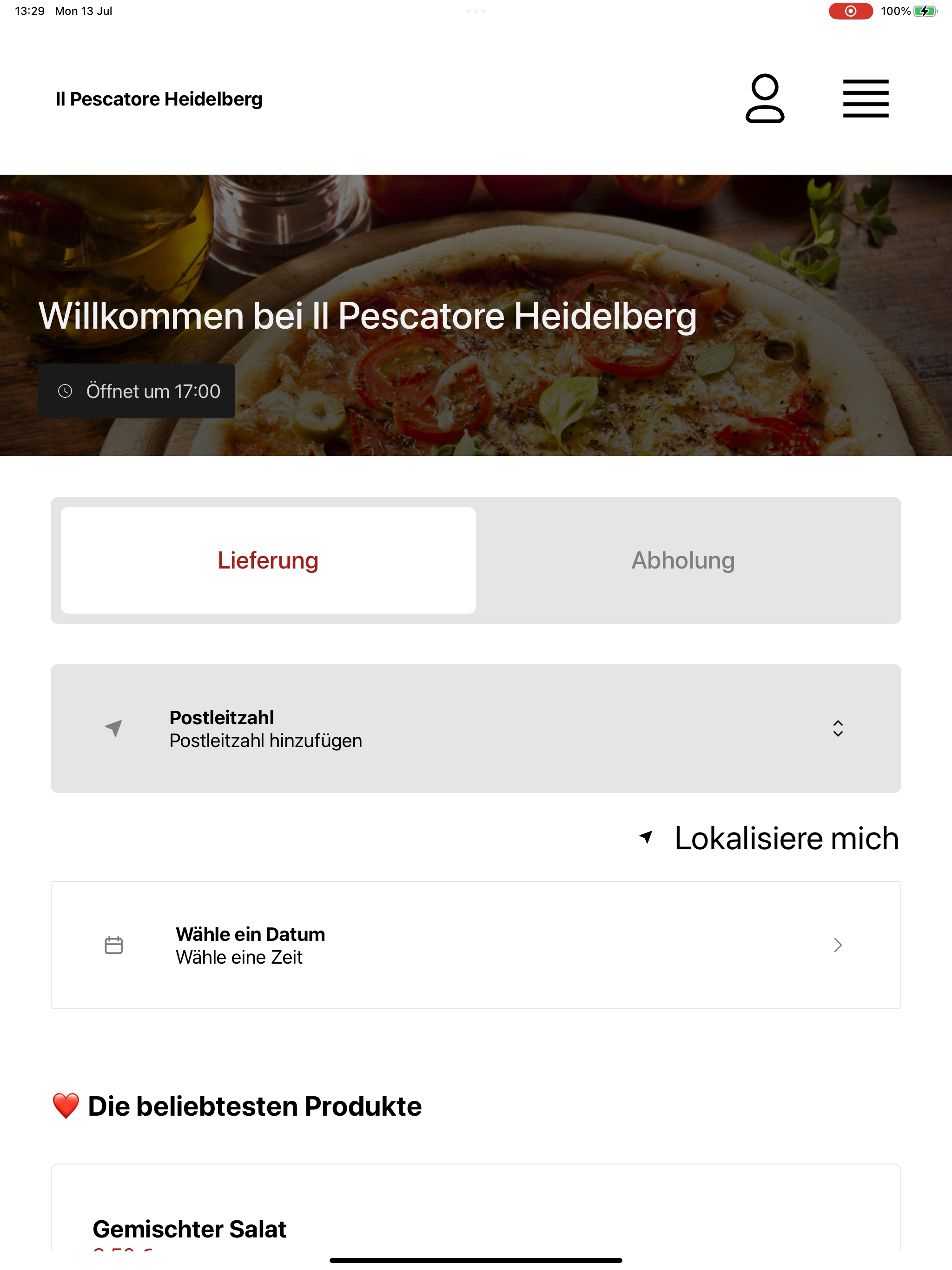Il Pescatore Heidelberg screenshot 13