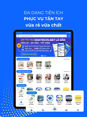 Tìm Trọ - Nhatrovn iPad screenshot 3