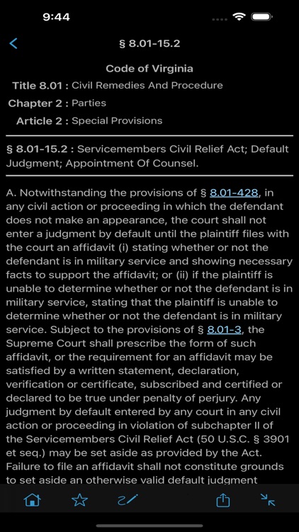 Code of Virginia (VA Laws) screenshot-5