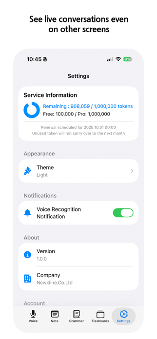 BeFluent - Live translation Screenshot 5 of 5