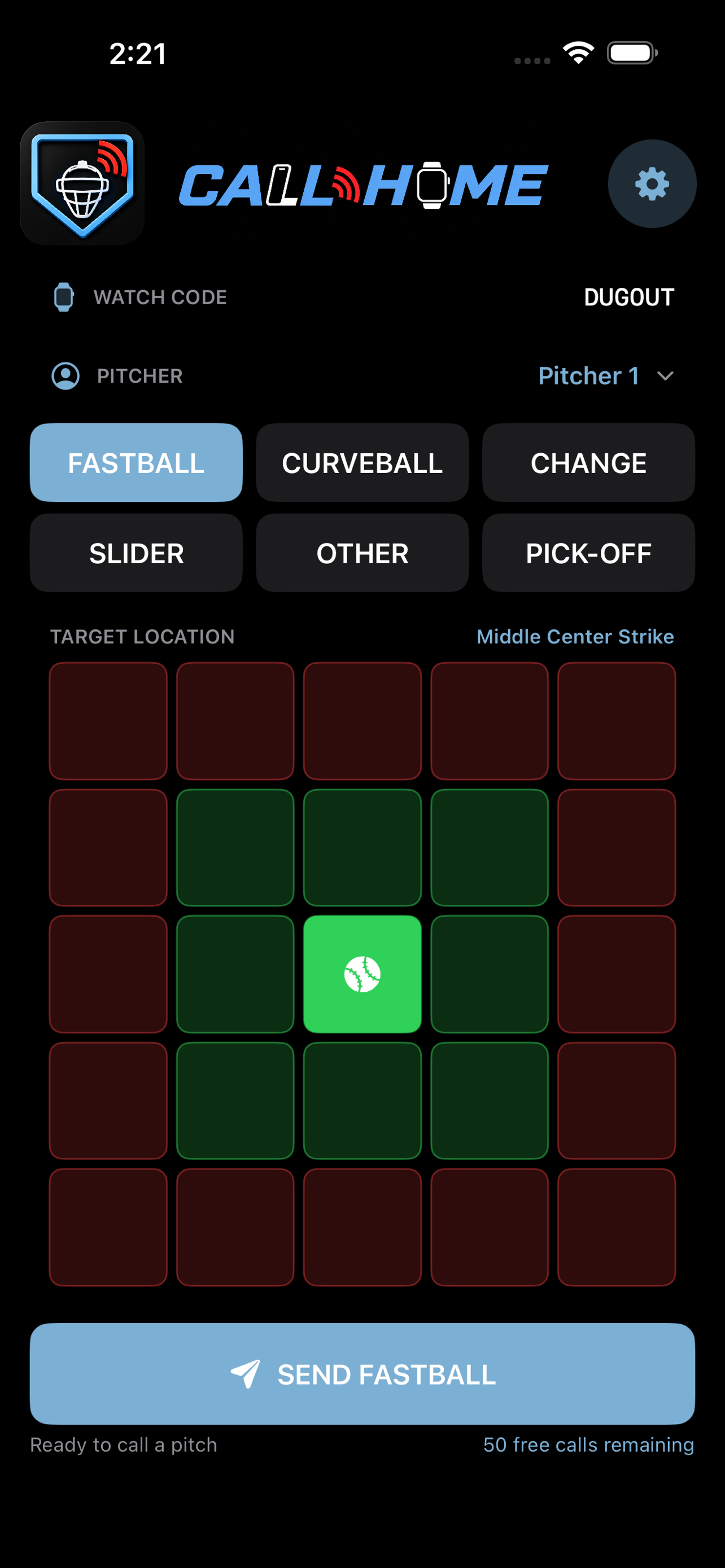 Call Home: Pitch Calling screenshot 3