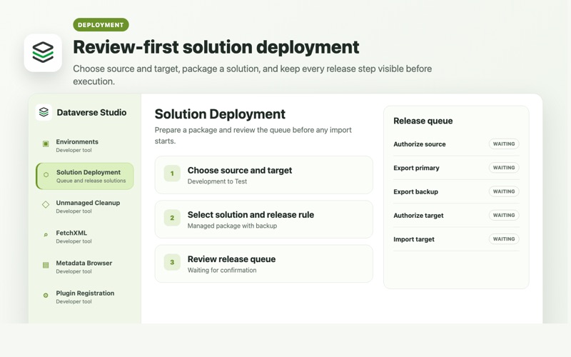 Dataverse Studio screenshot