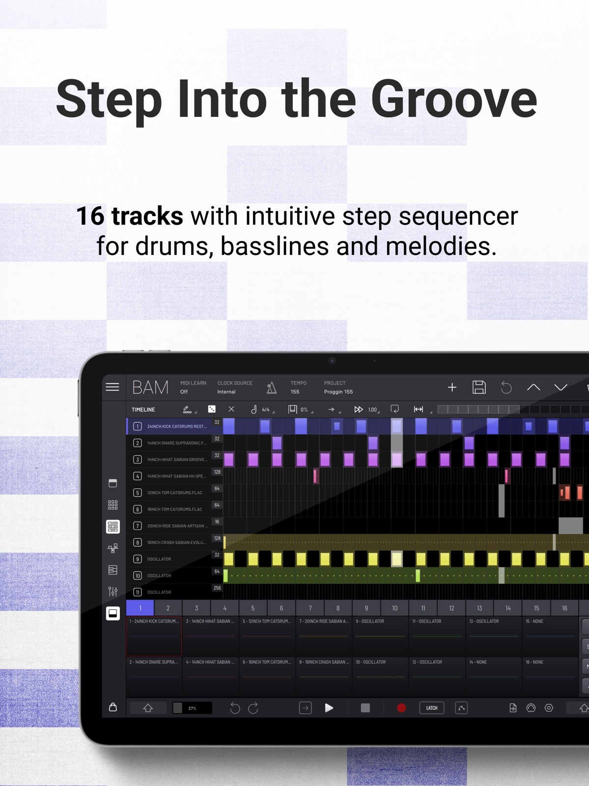 BAM - Beat Maker & Music Maker ipad screenshot 4