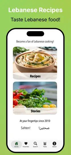 Lebanese Recipes iPhone Ekran Görüntüsü 1