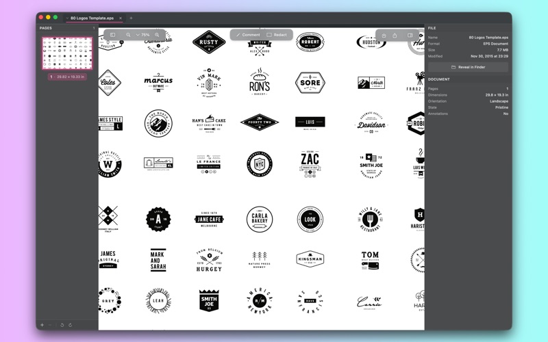App screenshot
