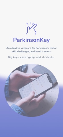 ParkinsonKey iPhone screenshot