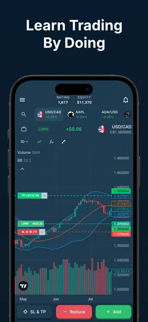ChartingPark Trading Simulator screenshot 1