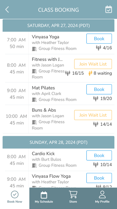 GRIFFIN CLUB FITNESS Screenshot
