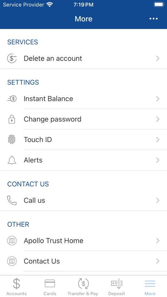 #4. Apollo Trust Mobile (iOS) 由: Apollo Trust Company
