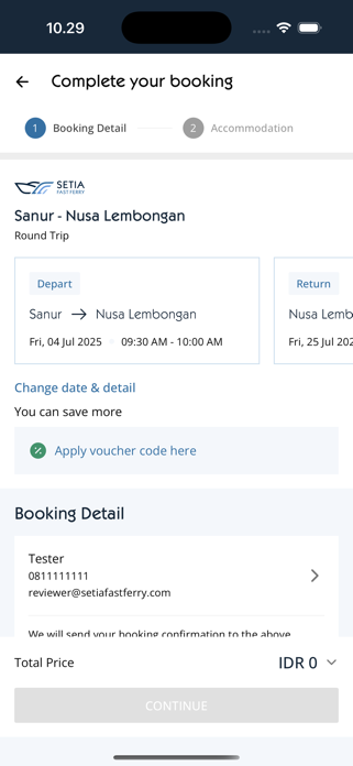 Setia Fast Ferry Screenshot 7 of 8