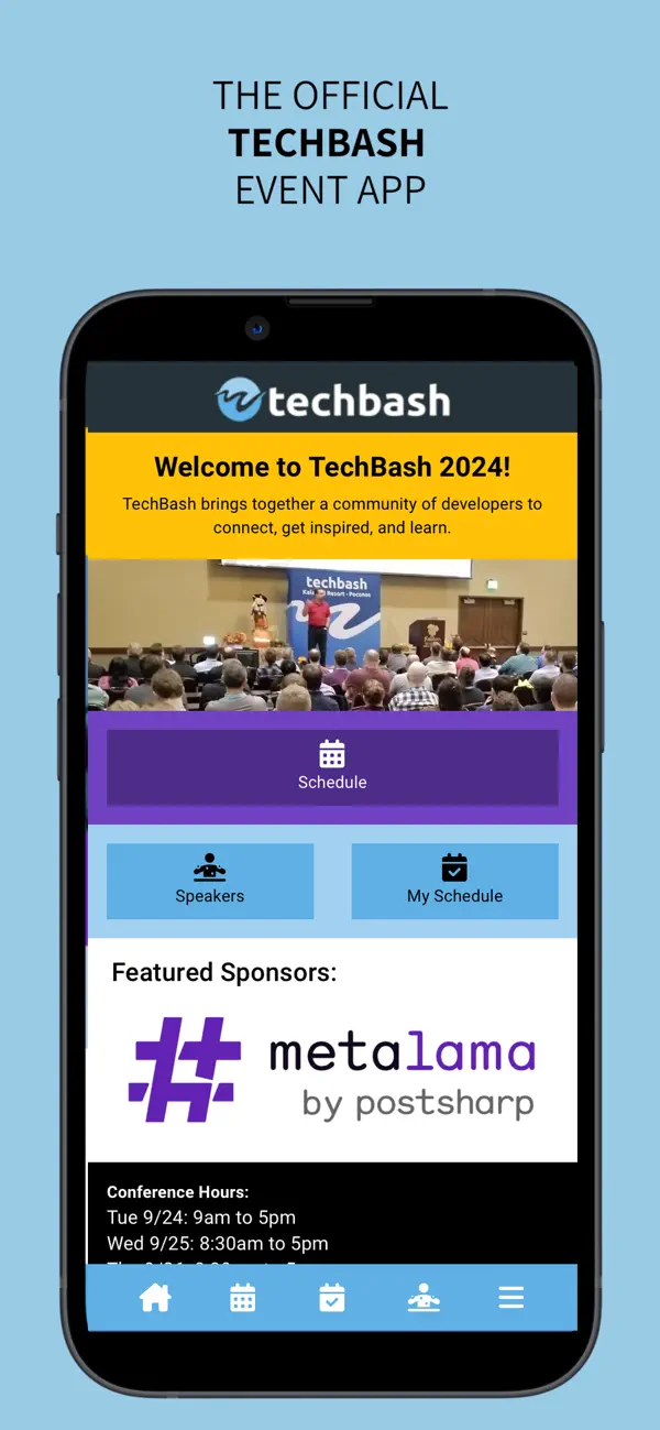 #1. TechBash (iOS) Podle: Penn Street Design, LLC.