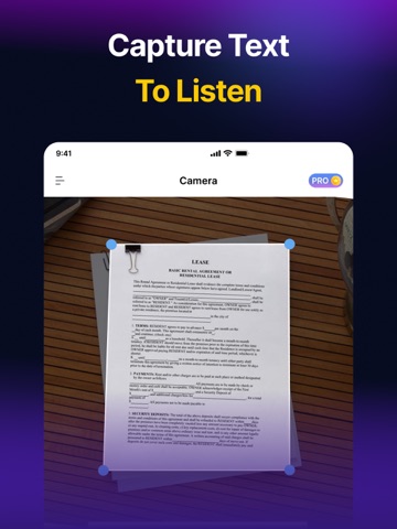 Text to Speech - Audio Books iPad screenshot