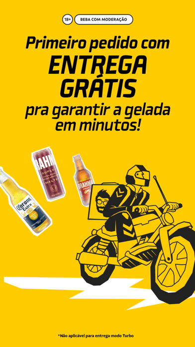 Zé Delivery de Bebidas iPhone screenshot 1 - Food & Drink app