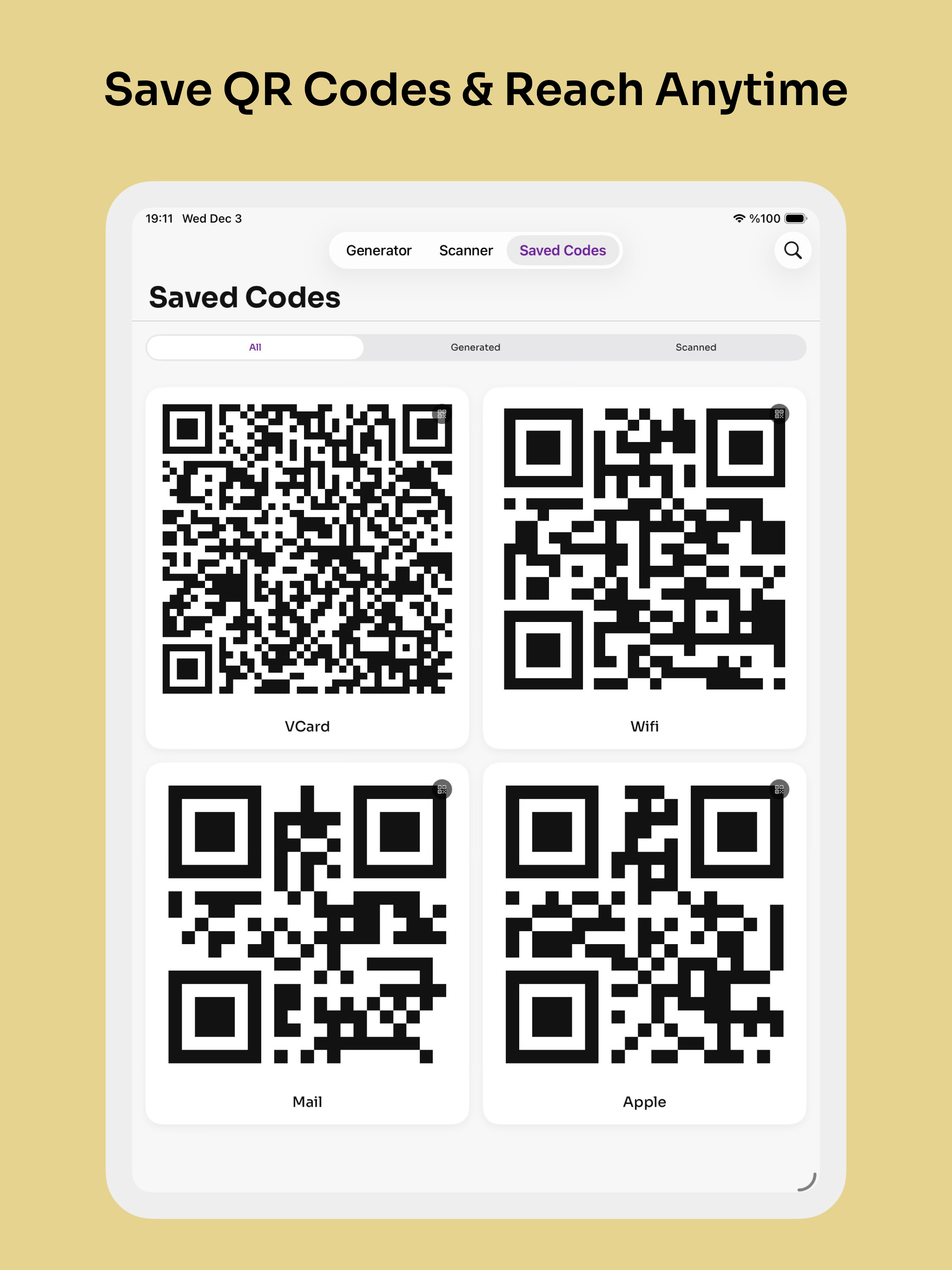 QR Pro - Create & Scan screenshot 5