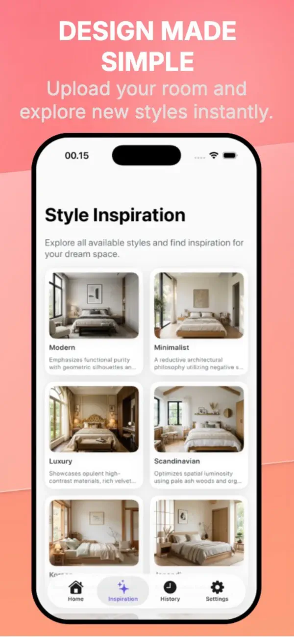 Screenshot #3 pour AI Bedroom Interior Design