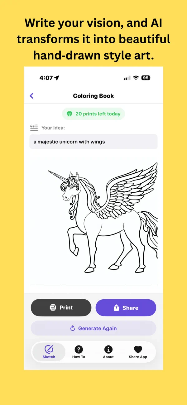 Screenshot #3 pour My Ai Picture Sketch