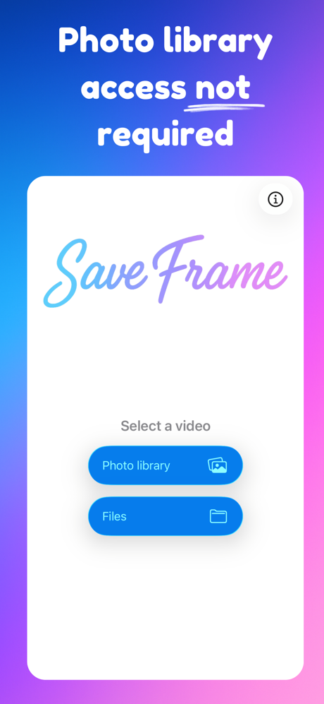 Save Frame screenshot 2