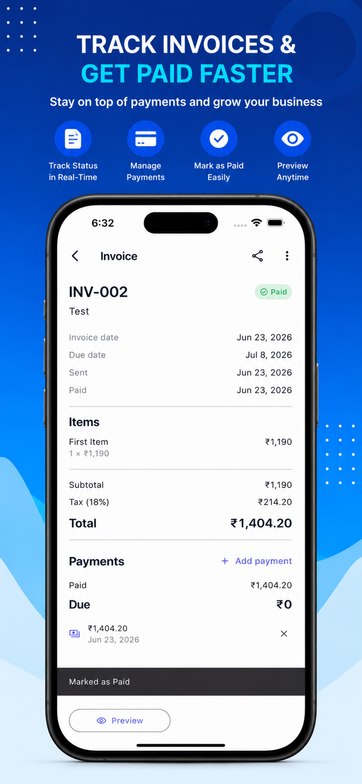 InvoiceFlow – Invoice Maker screenshot 3