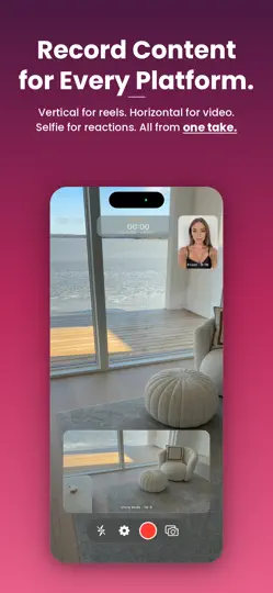 Capture d'écran de TripleShot Recorder sur iPhone 1