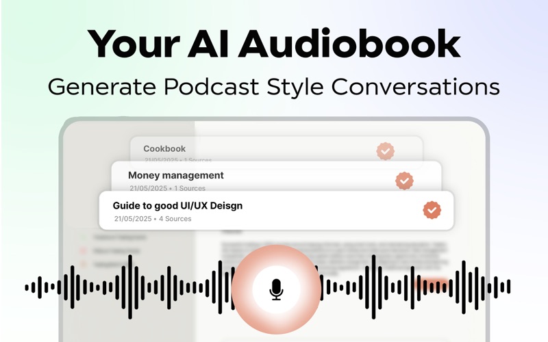 NotebookLLM: AI Notes Taker Screenshot