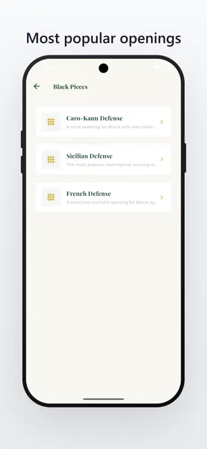 Chess Openings: Learn & Train screenshot 1