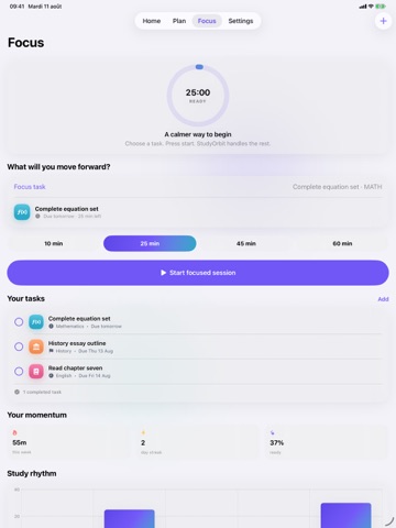 StudyOrbit iPad screenshot 3