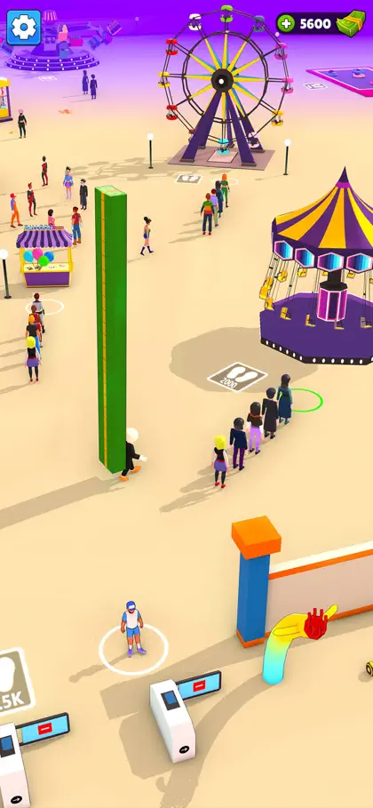 Capture d'écran 6 sur 6 de Passenger Express Train Game
