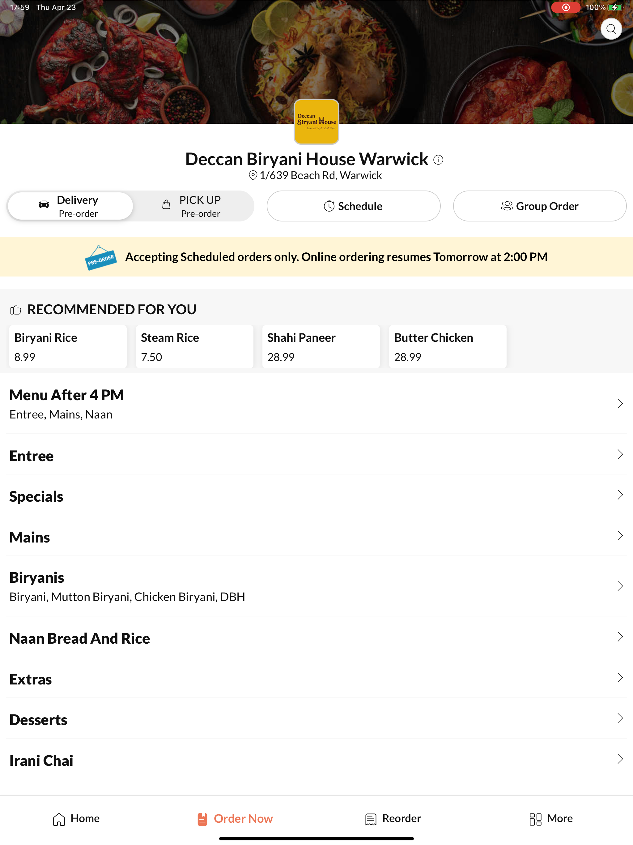 Deccan Biryani House Warwick screenshot 6