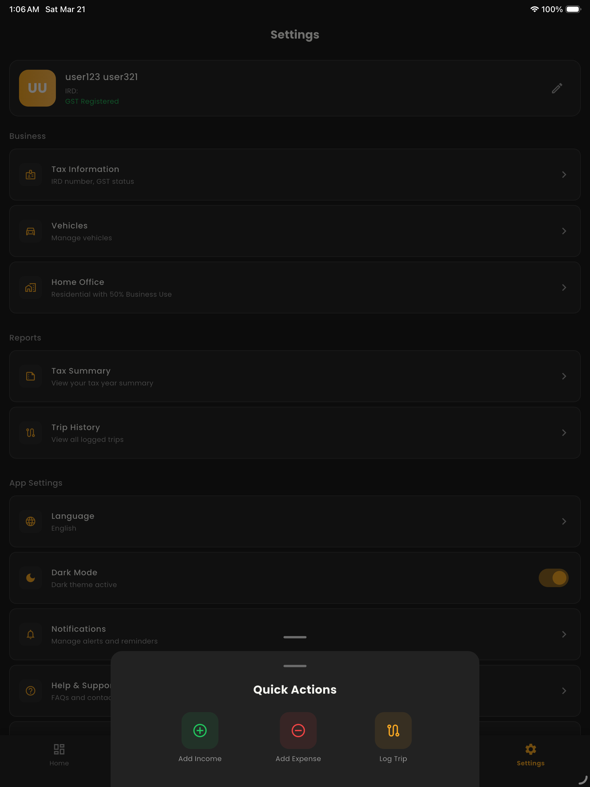 TAXit screenshot 7