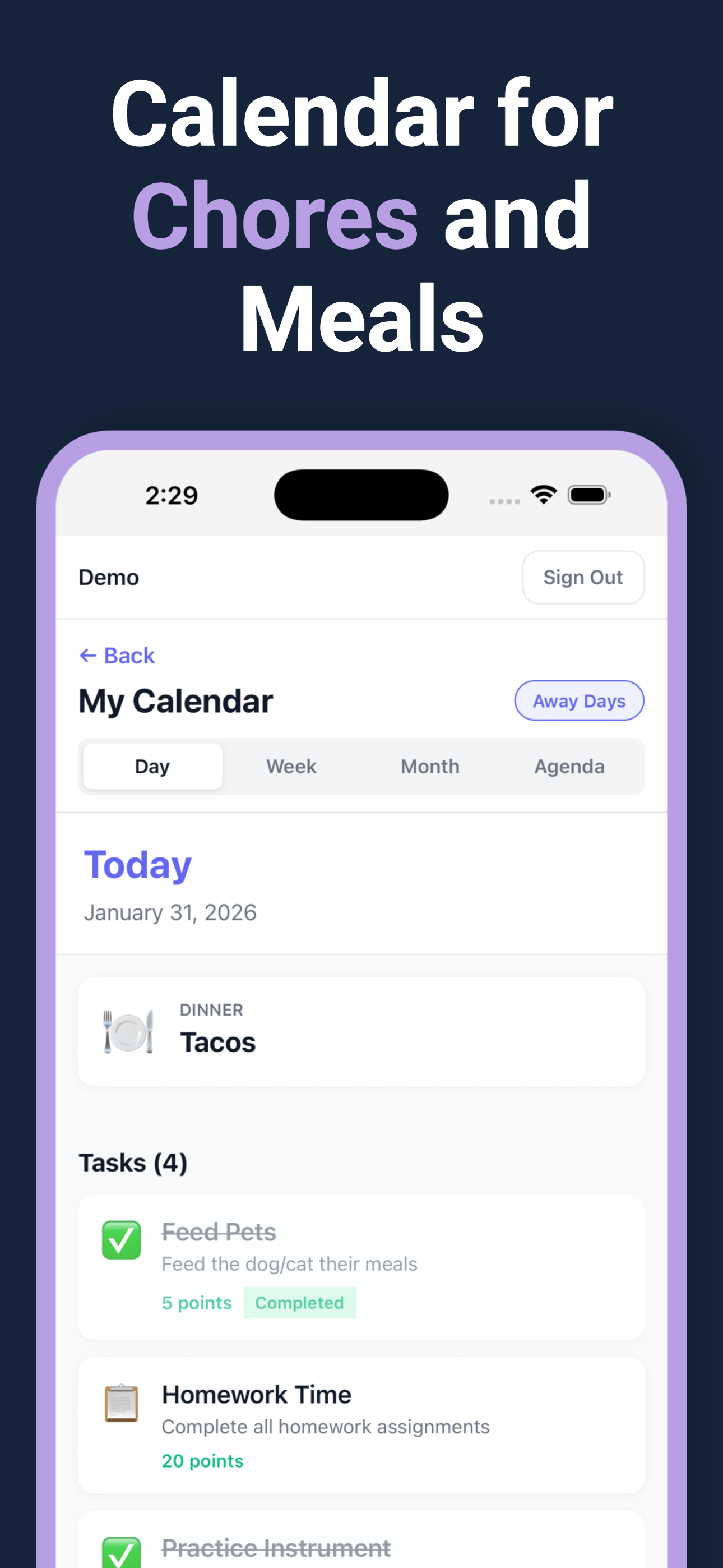 HousePoints: Kids Chore Chart screenshot 3