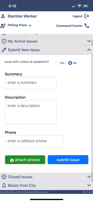 Modus Poll Worker Screenshot 3 of 3