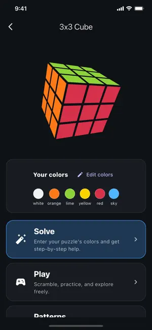 Kipton's Cube Solver screenshot 2