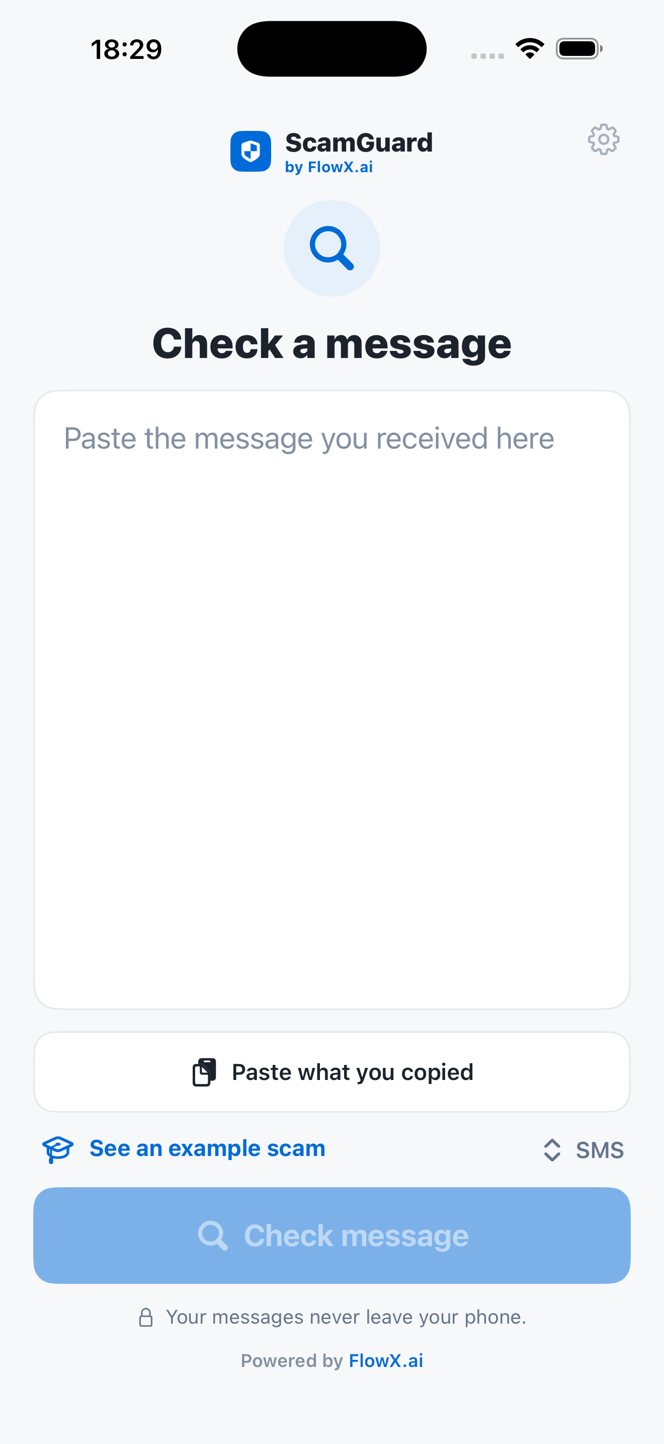 ScamGuard by FlowX.ai screenshot 3