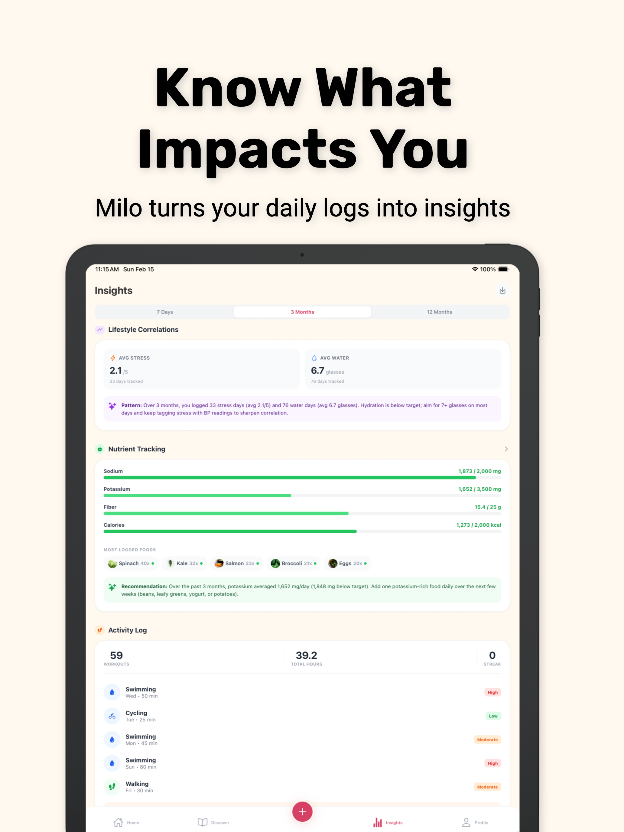 Milo: Heart Health Tracker