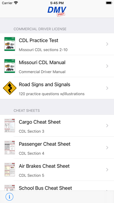 Missouri CDL Test Prep Screenshot