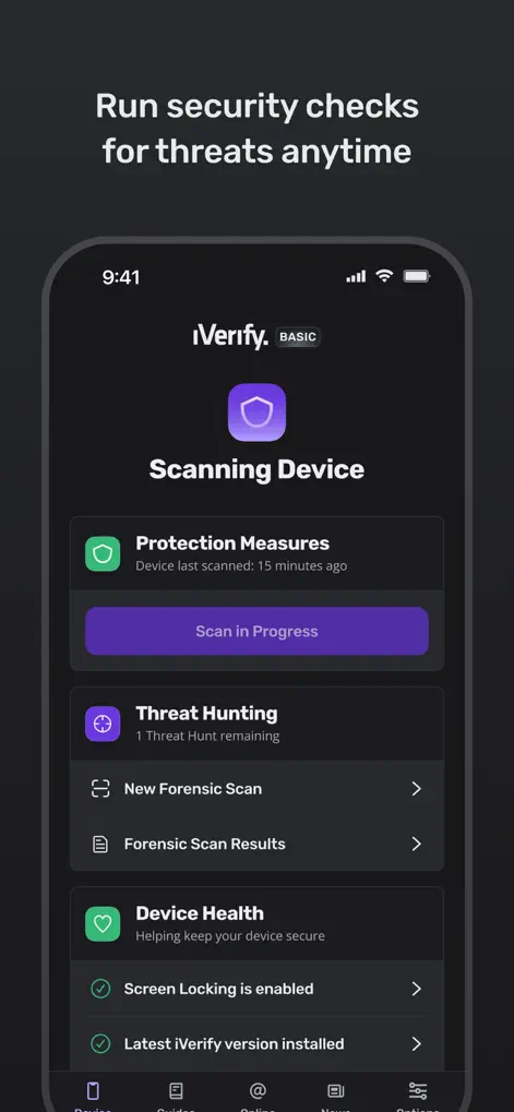 iVerify Basic - App de Utilidades | MWM