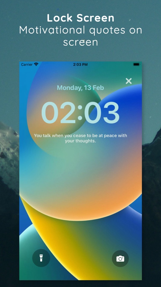 #3. Motivational Quotes - Widget (iOS) De: NextPixel apps