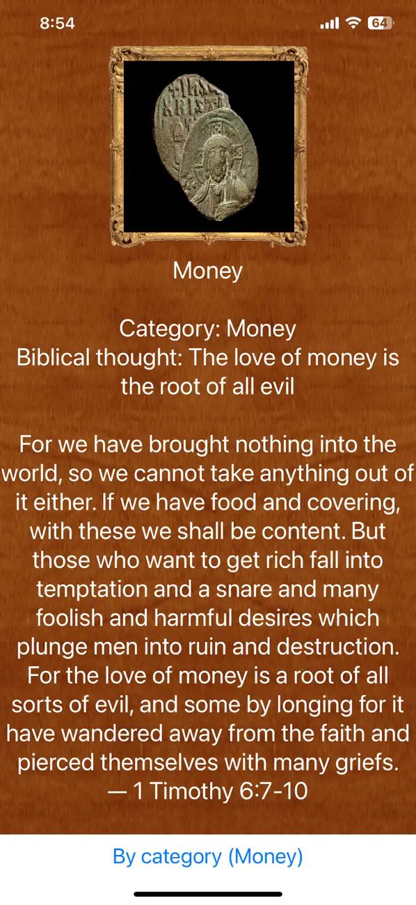 #3. Biblical Thoughts (iOS) Ved: FadiSoft Inc.