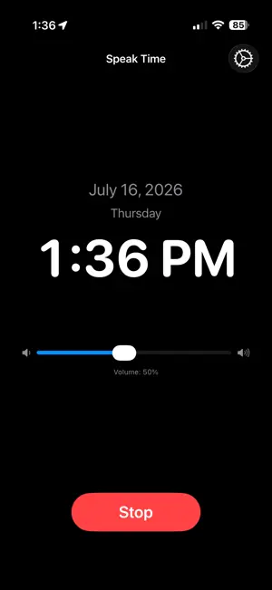 SLFSpeakTime screenshot 1